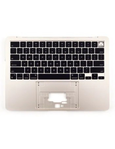 Coque Supérieure Britannique Lumière Stellaire (A2681) MacBook Air 13" M2 2022 2