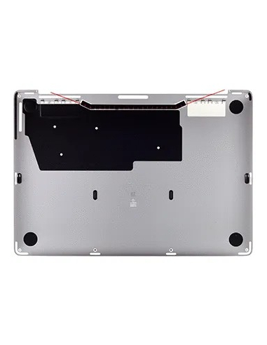 Alakuori (bottom case) MacBook Pro 13" Retina Touch Bar (A2338, M1, 2020) -malliin, tähtiharmaa – 2