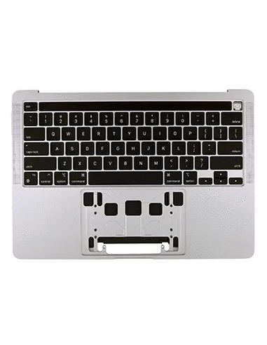 Toppdeksel (top case) Touch Bar Fransk til MacBook Pro 13" (A2338, M1 2020 / M2 2022), Stjernegrå – 3