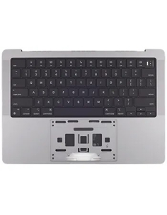 Coque Supérieure Portugais Gris Sidéral (A2442) MacBook Pro 14" M1 2021 2