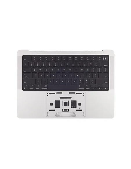 Coque Supérieure Francais Argent (A2442) MacBook Pro 14" M1 2021 - 2