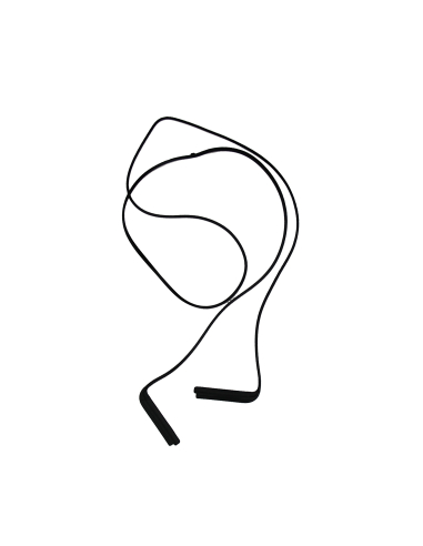 Garnitură de ecran în cauciuc pentru MacBook Pro 14″ (A2442/A2779/A2918/A2992/A3112/A3401/A3185, 2021-2024) – 4