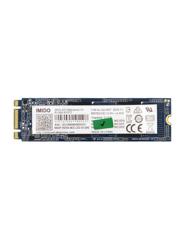 SSD M.2 SATA 256 Go pour MacBook Air (2011-2012)
