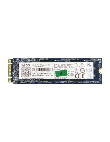 SSD M.2 SATA 512 Go pour MacBook Air (2011-2012)