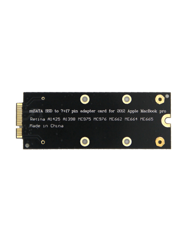 Adaptateur SSD mSATA pour MacBook Pro (2012-2013) – 3