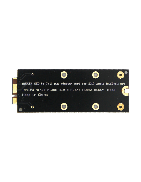 Adaptateur SSD mSATA pour MacBook Pro (2012-2013) – 3
