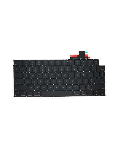 Lyklaborð Amerískt fyrir MacBook Air 13"/15" (A2681/A3113/A3240/A2941/A3114/A3241, 2022-2025), Miðnætti – 1