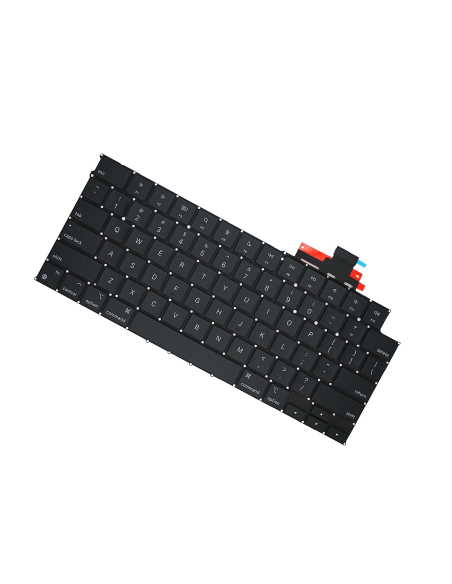 Klávesnica americká pre MacBook Air 13"/15" (A2681/A3113/A3240/A2941/A3114/A3241, 2022-2025), polnočná – 2