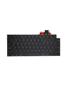 Clavier Américain pour MacBook Air 13" (A2681/A3113/A3240/A2941/A3114/A3241, 2022-2025), Noir