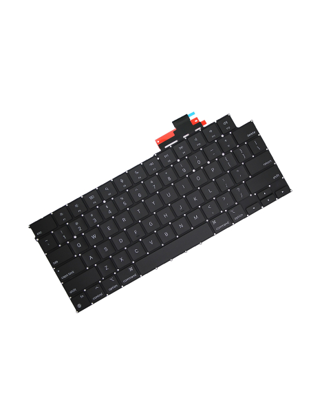 Clavier Américain pour MacBook Air 13" (A2681/A3113/A3240/A2941/A3114/A3241, 2022-2025), Noir – 2