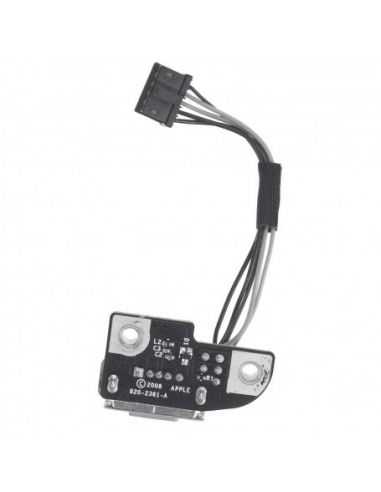 Conector de alimentação do MacBook Pro (A1278 - A1297) 13 Alumínio Final de 2008/17 Final de 2008 - Final de 2011