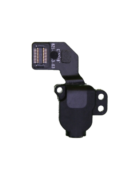 Connecteur jack pour MacBook Pro 15" (A1990, 2018-2019), Noir