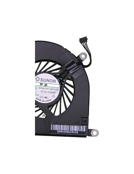 Ventilateur gauche pour MacBook Pro 17" (A1297, Début 2009-Fin 2011) – 3