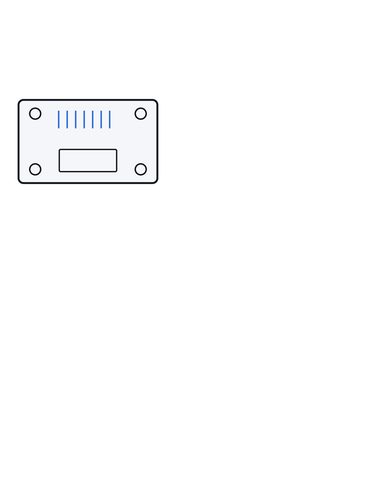 Onderkant behuizing voor MacBook Neo (A3404), Zilver