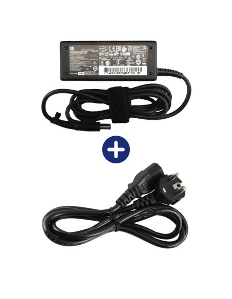 Cargador HP 65W original 19,5V 3,33A conector 7,4mm - Usado, 100% funcional