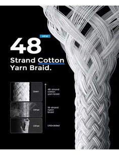 Braided USB-C to Lightning Cable, 1 m 2