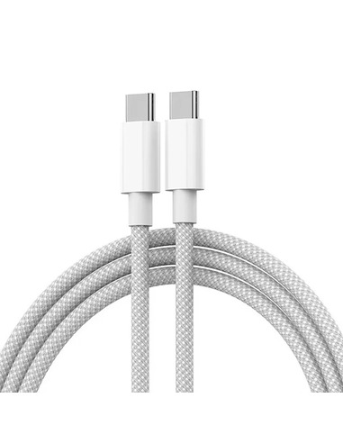 Pīts USB-C–USB-C kabelis 60 W, 1 m