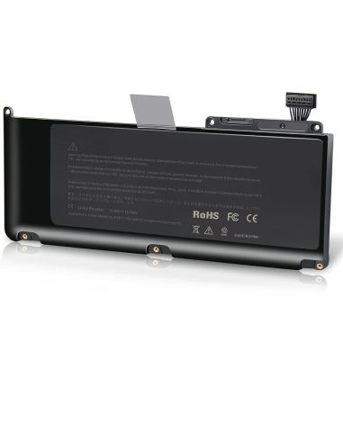 Akku MacBook 13" Unibody (A1331, loppu 2009-puoliväli 2010) -malliin, valkoinen, ternaari - 5600 mAh